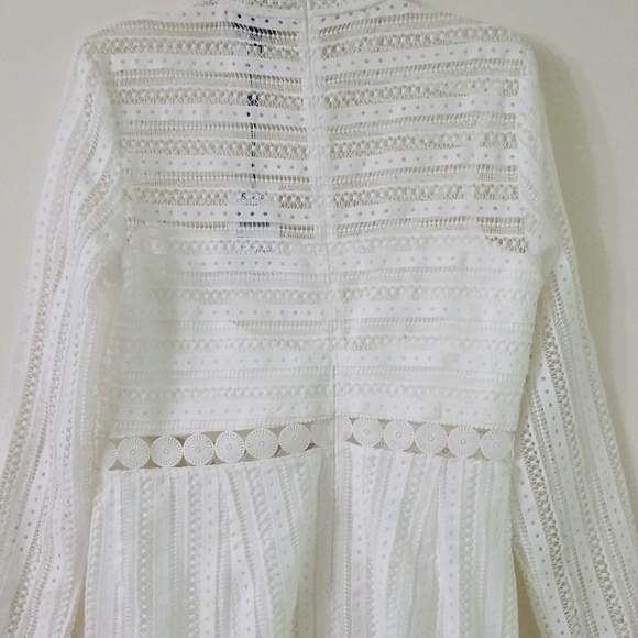 Bardot long sleeve ivory dress NWT - Picture 7 of 12